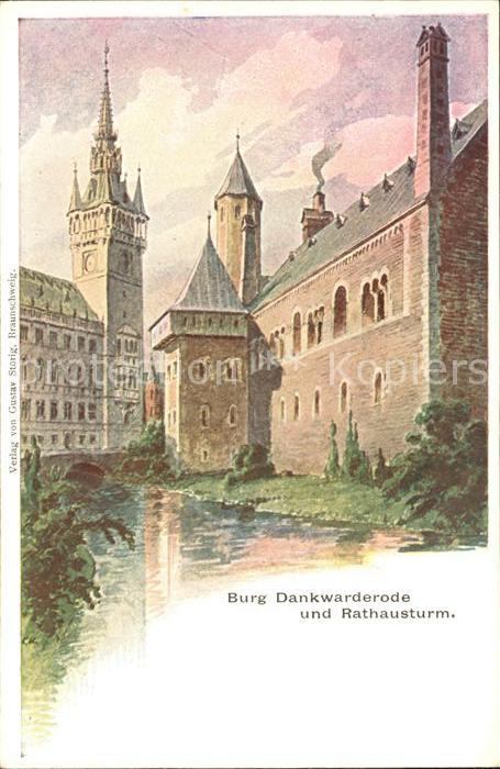 BRAUNSCHWEIG  CITY Burg Dankwarderode mit Rathausturm