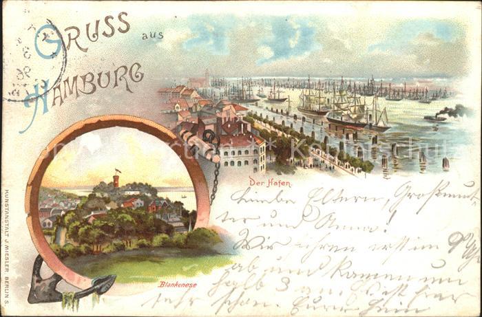HAMBURG  CITY Hafen und Blankenese