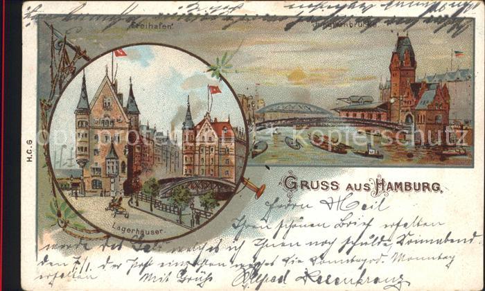 HAMBURG  CITY Lagerhaeuser