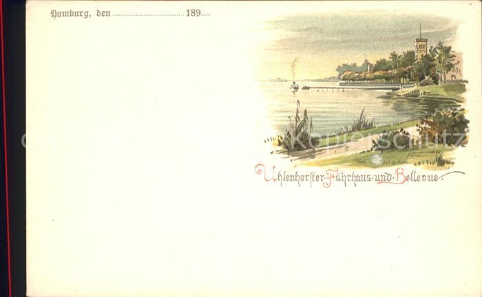 HAMBURG  CITY Uhlendorfer Faehrhaus und Bellevue