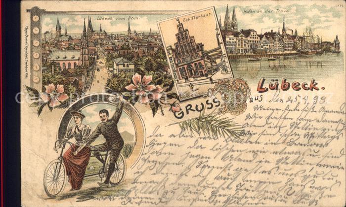 LueBECK  CITY Hafen Schifferhaus