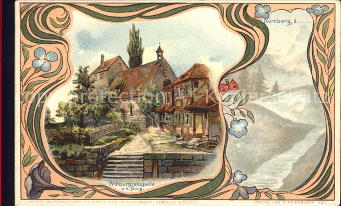 NueRNBERG  CITY Walburgiskapelle Burg