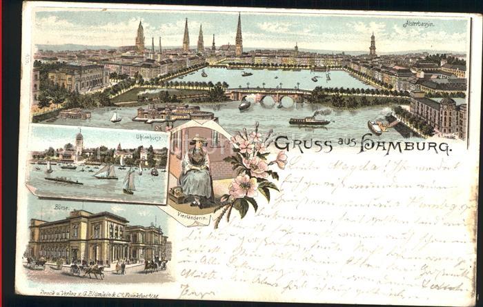 HAMBURG  CITY Uhlenhorst Alsterbassin