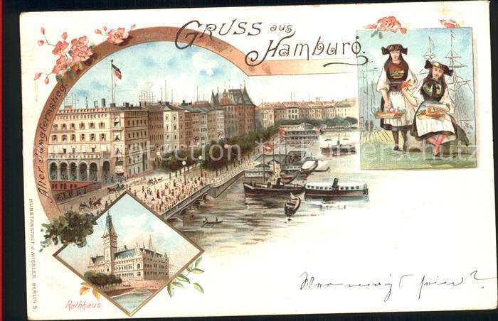 HAMBURG  CITY Rathaus Tracht