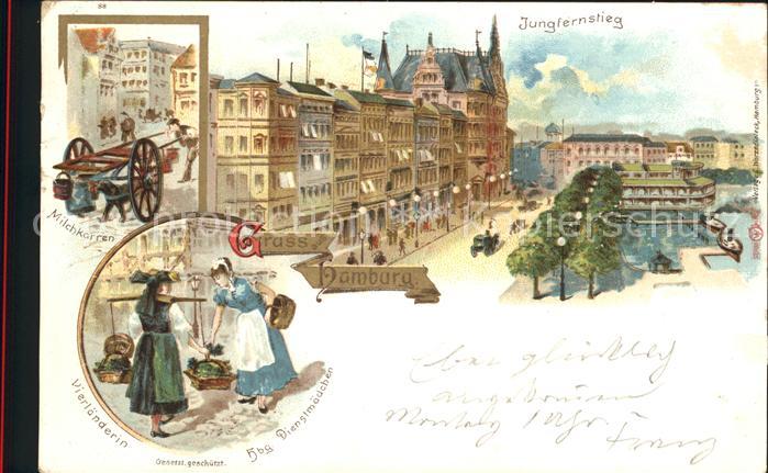 HAMBURG  CITY Jungfernstieg