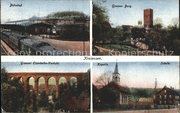 Kreiensen Greener Burg Bahnhof Viadukt Schule