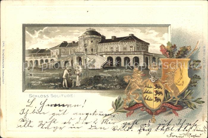 STUTTGART  CITY Schloss Solitude