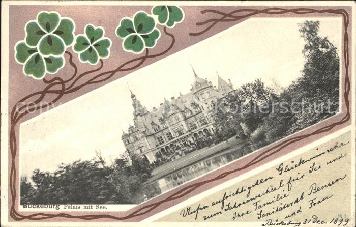 Bueckeburg Palais mit See