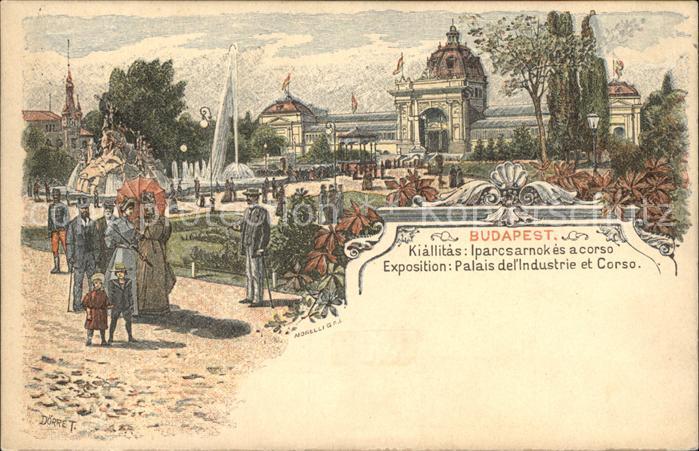 Budapest Palais del Industrie et Corso