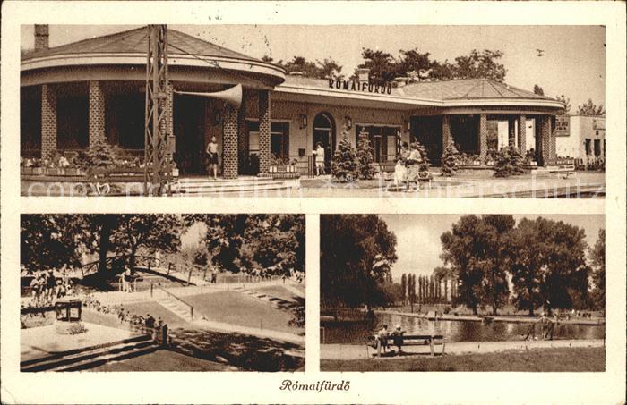 Budapest Romaifuerdo Schwimmbaeder