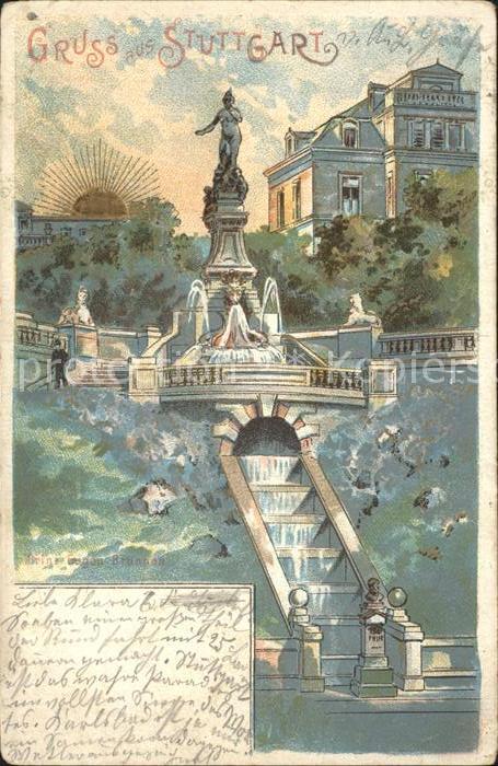 STUTTGART  CITY Brunnen