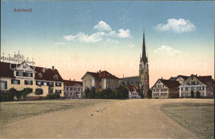 Amriswil TG Kirchenpartie