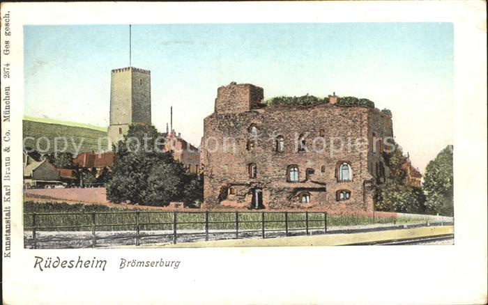 Ruedesheim Rhein Broemserburg