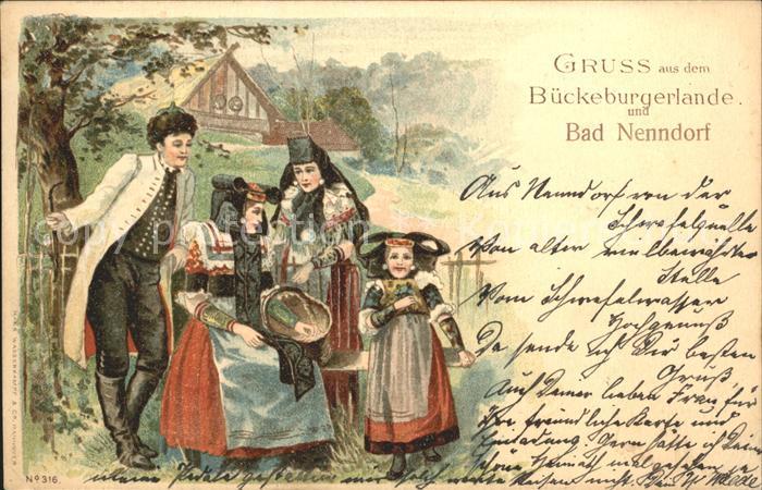 Bad Nenndorf Bueckeburgerland Tracht
