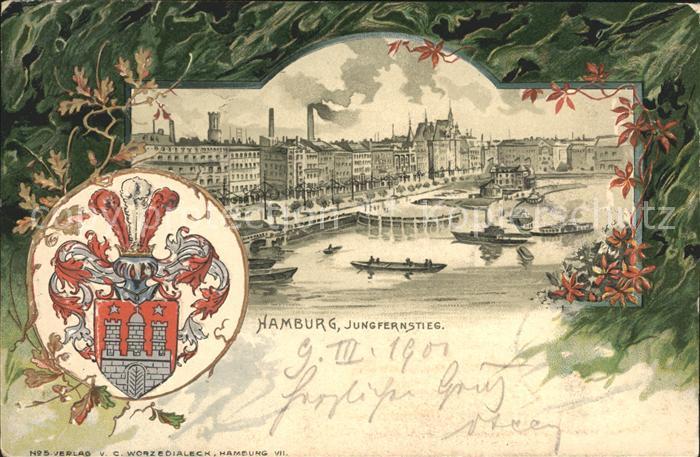 HAMBURG  CITY Jungfernstieg