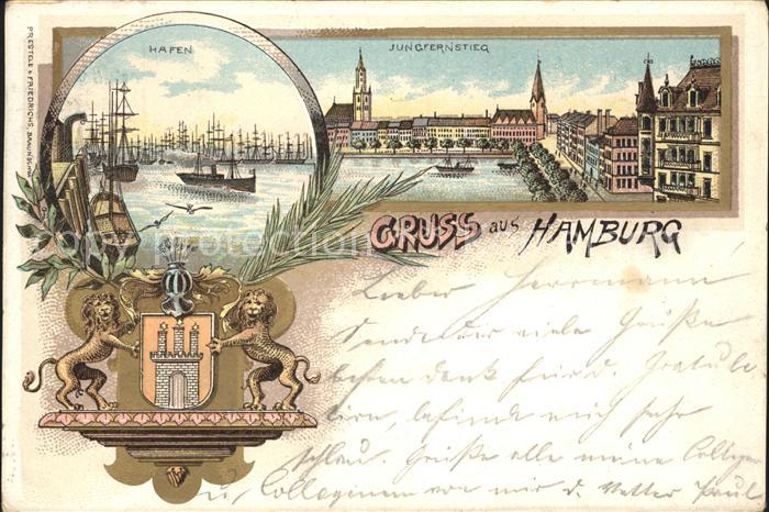 HAMBURG  CITY Hafen Jungfernsteg