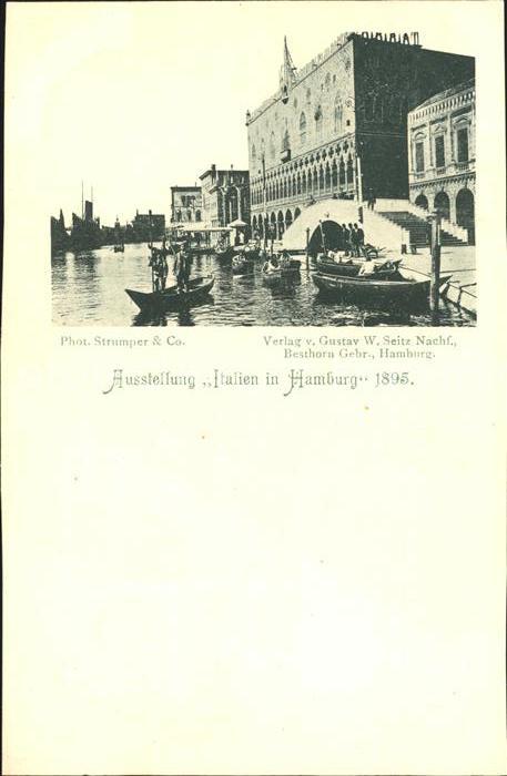 HAMBURG  CITY Ausstellung Italien in Hamburg