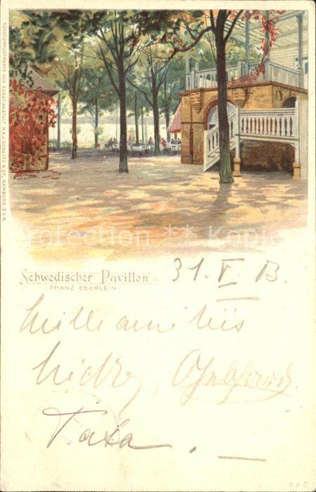 Wannsee Schwedischer Pavillon Kuenstlerkarte