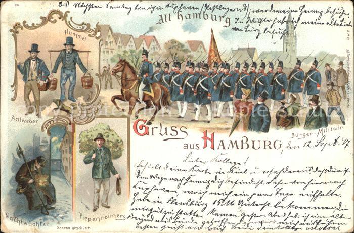 HAMBURG  CITY Buerger Militair