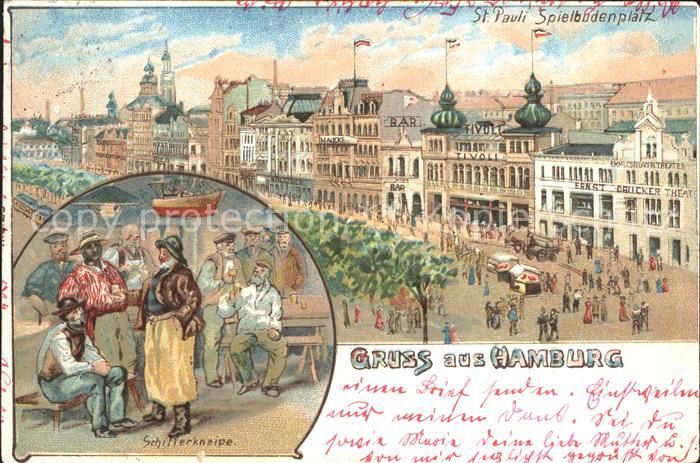 HAMBURG  CITY St. Pauli Spielbudenplatz