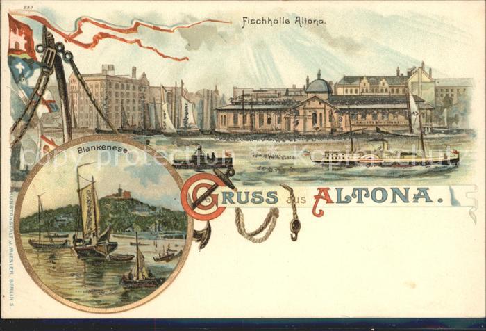 Altona Hamburg Fischhalle Blankenese