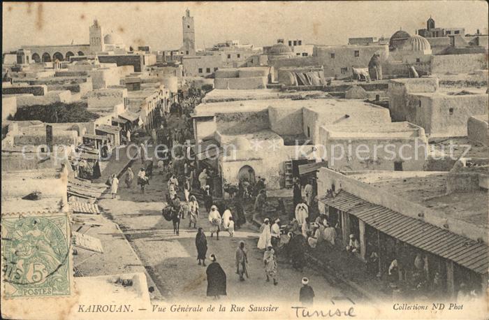 Kairouan Qairawan Rue Saussier