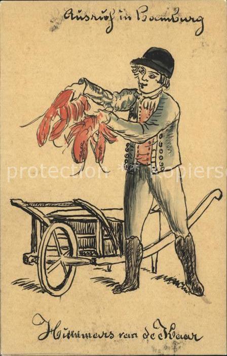 HAMBURG  CITY Hummers van de Kaar Illustration