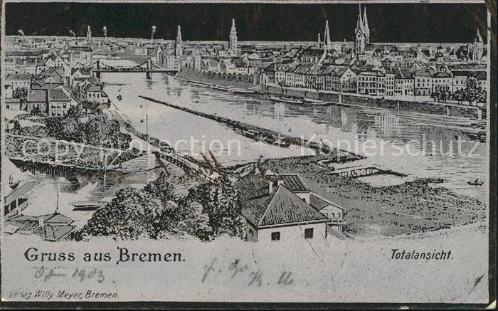 BREMEN  CITY Totalansicht