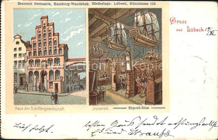 LueBECK  CITY Haus der Schiffergesellschaft Inneres