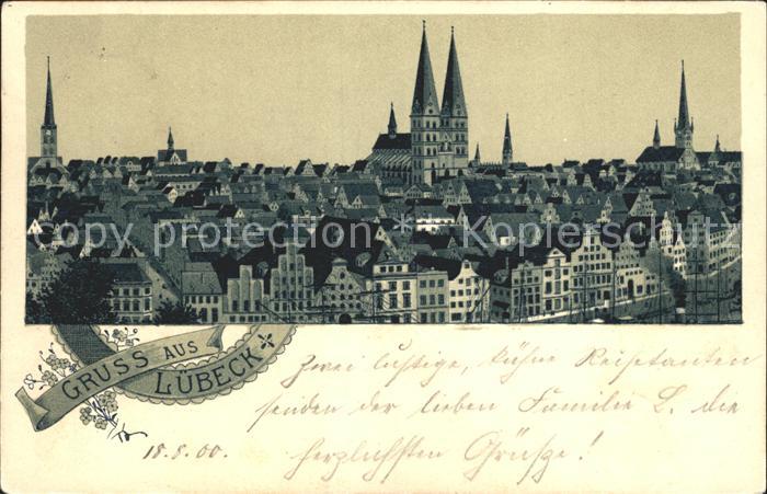 LueBECK  CITY Stadtansicht