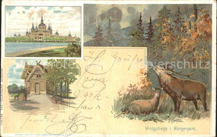 BREMEN  CITY Parkhaus Wildgehege im Buergerpark