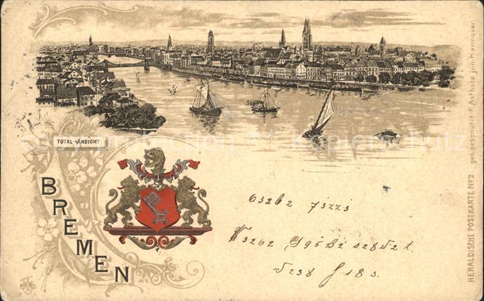 BREMEN  CITY Total Ansicht