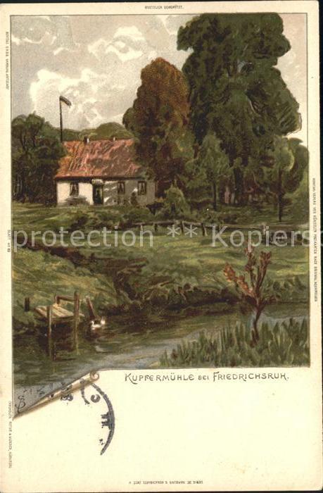 Friedrichsruh Hamburg Kupfermuehle