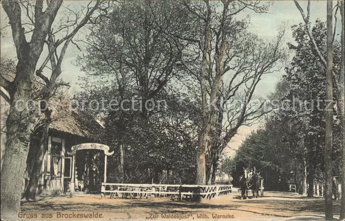 Cuxhaven Nordseebad Schuetzenhaus Brockeswalde Zur Waldeslust