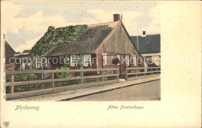 Norderney Nordseebad Altes Fischerhaus