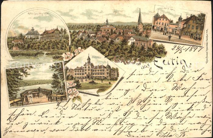 Eutin Schleswig-Holstein Holst Schweiz Hotel Uklei See Schloss Panorama Voss Hau