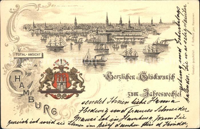 HAMBURG  CITY Totalansicht