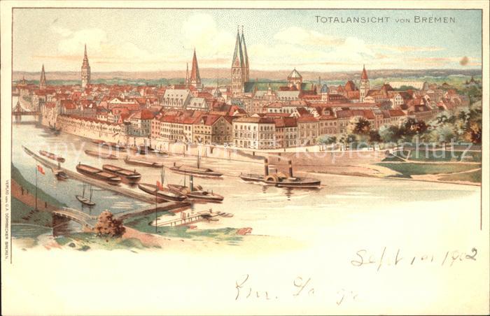BREMEN  CITY Totalansicht