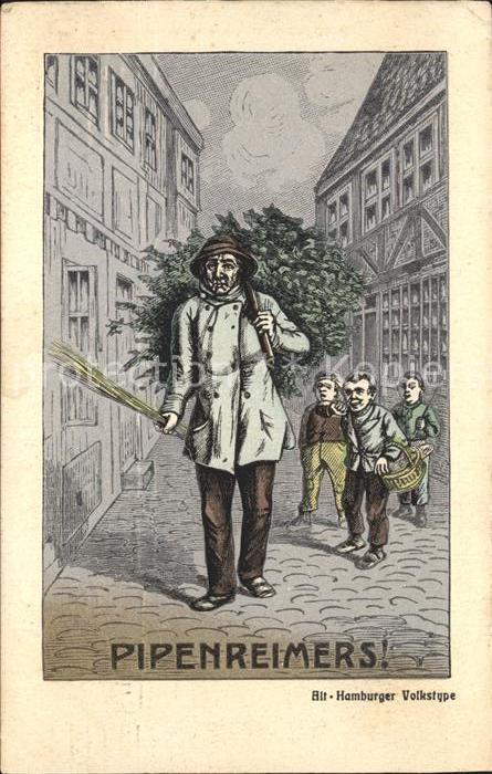 HAMBURG  CITY Pipenreimers Alt Hamburger Volkstype