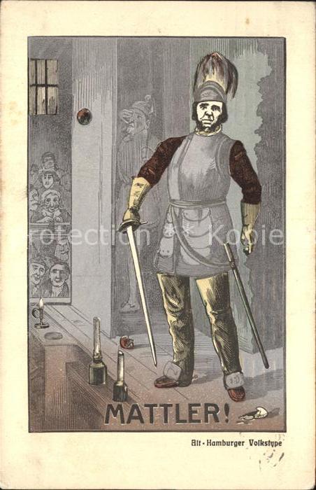 HAMBURG  CITY Mattler Alt Hamburger Volkstype