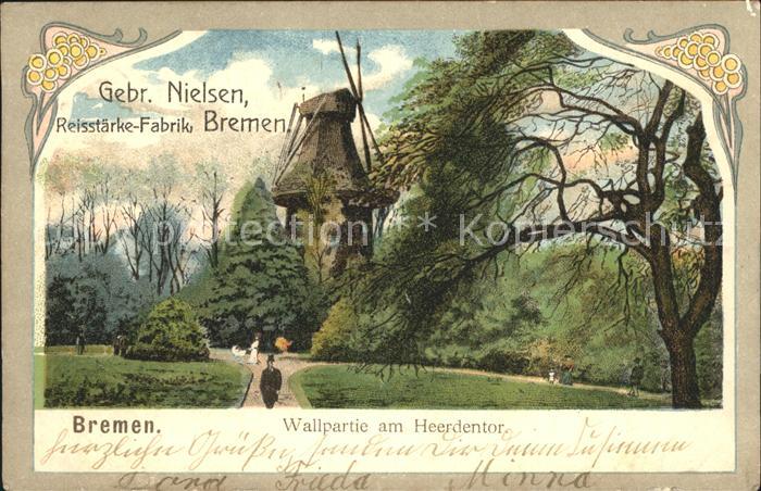 BREMEN  CITY Wallpartie am Heerdentor