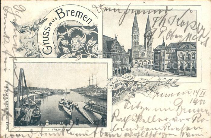 BREMEN  CITY Freihafen Dom