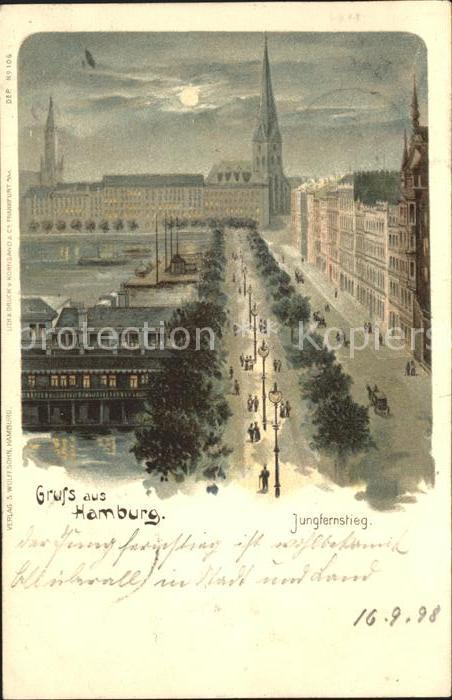 HAMBURG  CITY Jungfernstieg