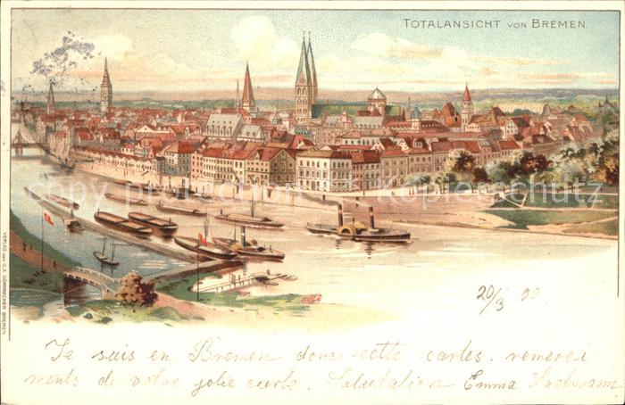 BREMEN  CITY Totalansicht
