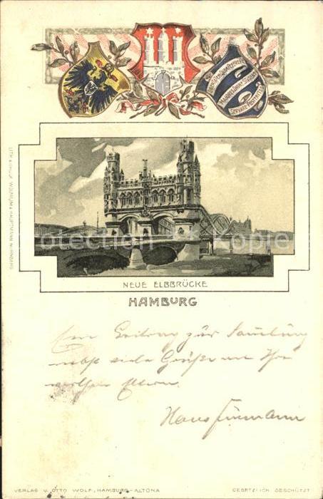 HAMBURG  CITY Neue Elbbruecke