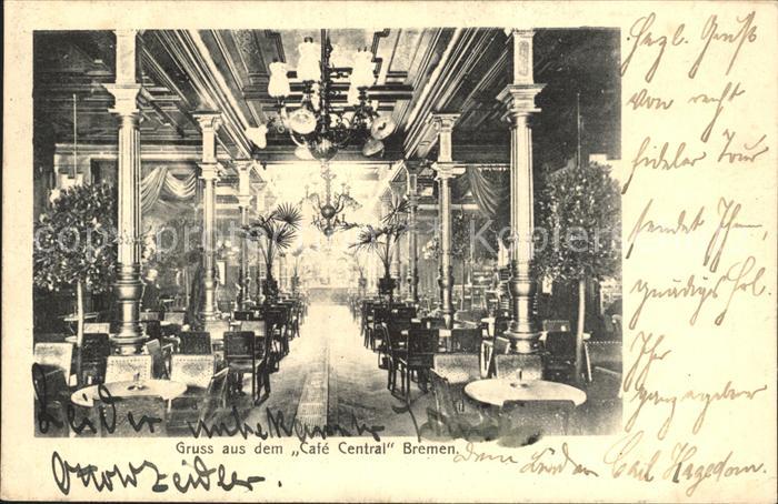 BREMEN  CITY Cafe Central Gastraum