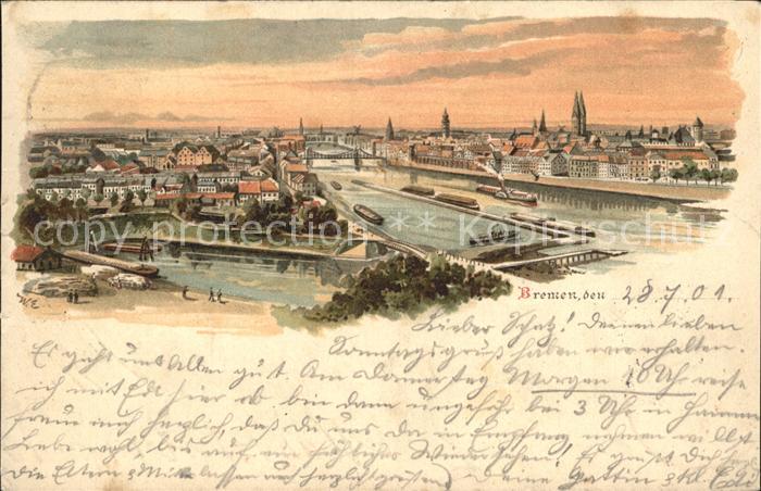 BREMEN  CITY Totalansicht