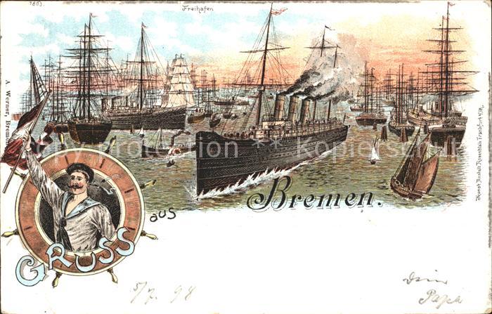 BREMEN  CITY Freihafen Signalgast