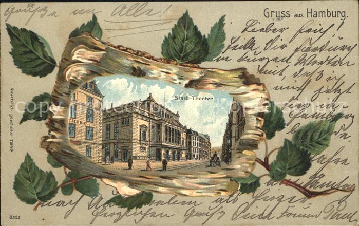 HAMBURG  CITY Stadt Theater
