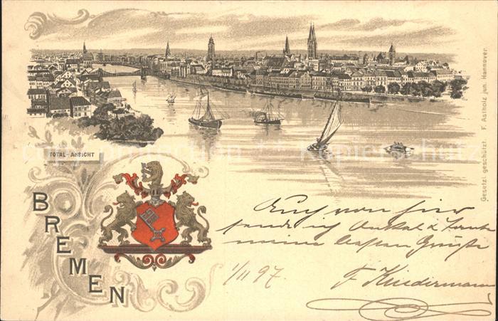BREMEN  CITY Totalansicht